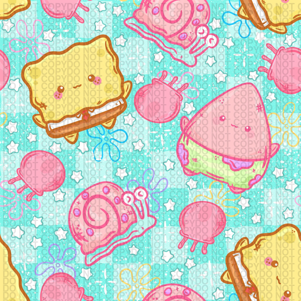 Copy Of Care Cat - Jersey Knit Prints