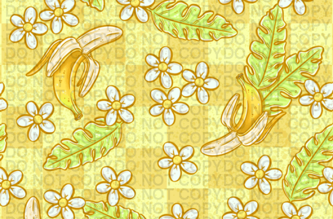 Bananas - Large Towel In-House Printing