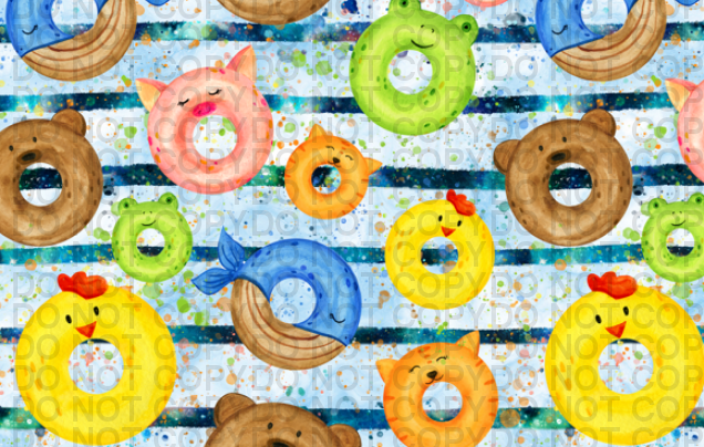 Donuts - Large Towel In-House Printing