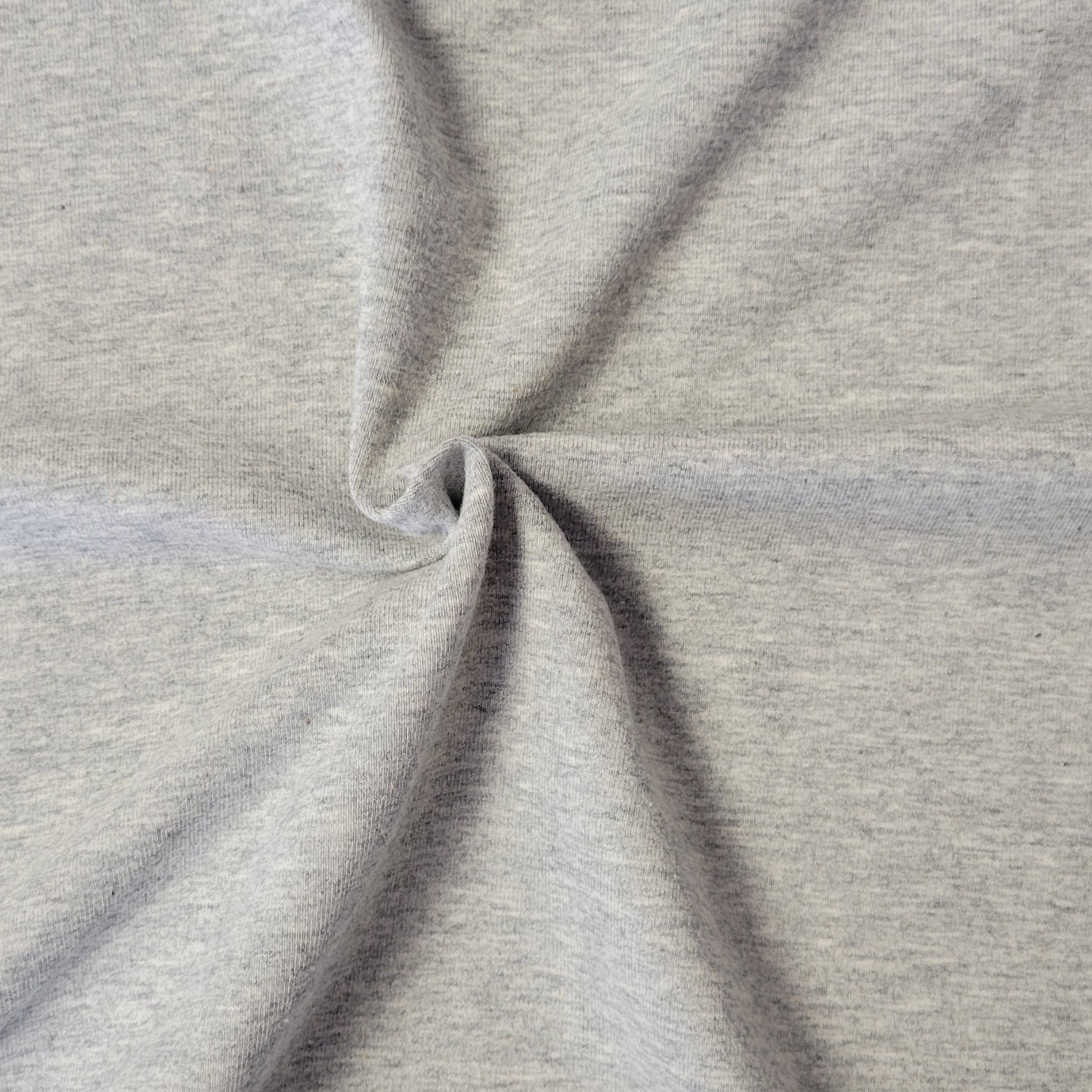 Heather Gray (cold tone) - Jersey Knit (230 gsm)
