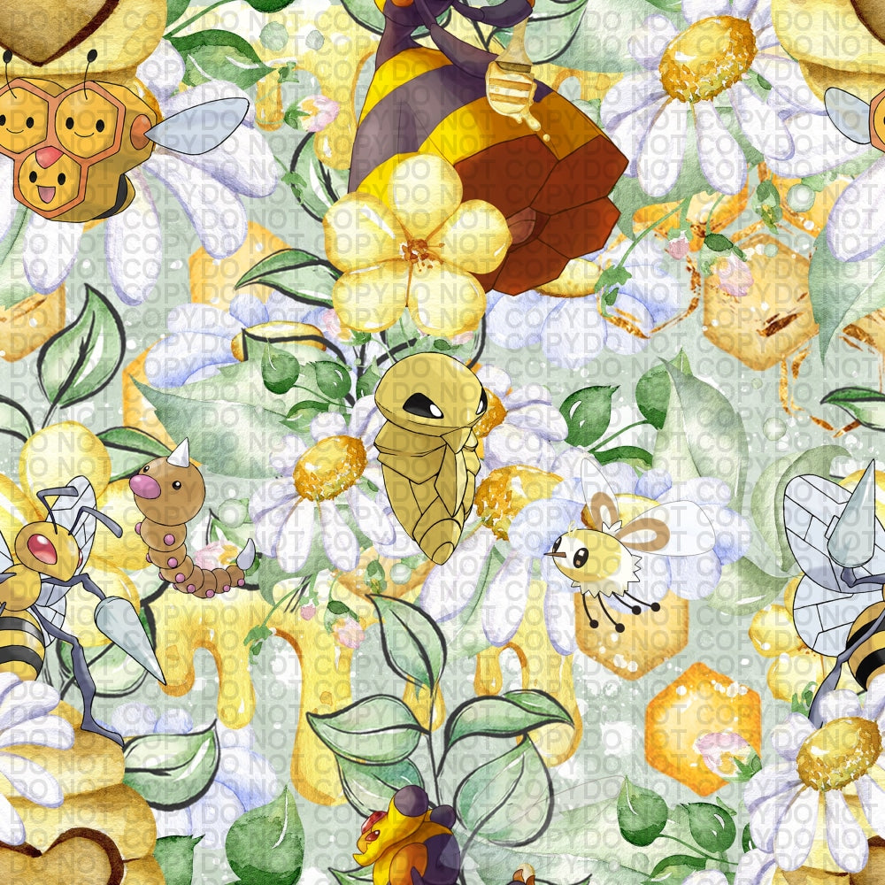 Bee jersey outlet fabric