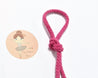 7mm Round Drawstring Cord - Bright Pink