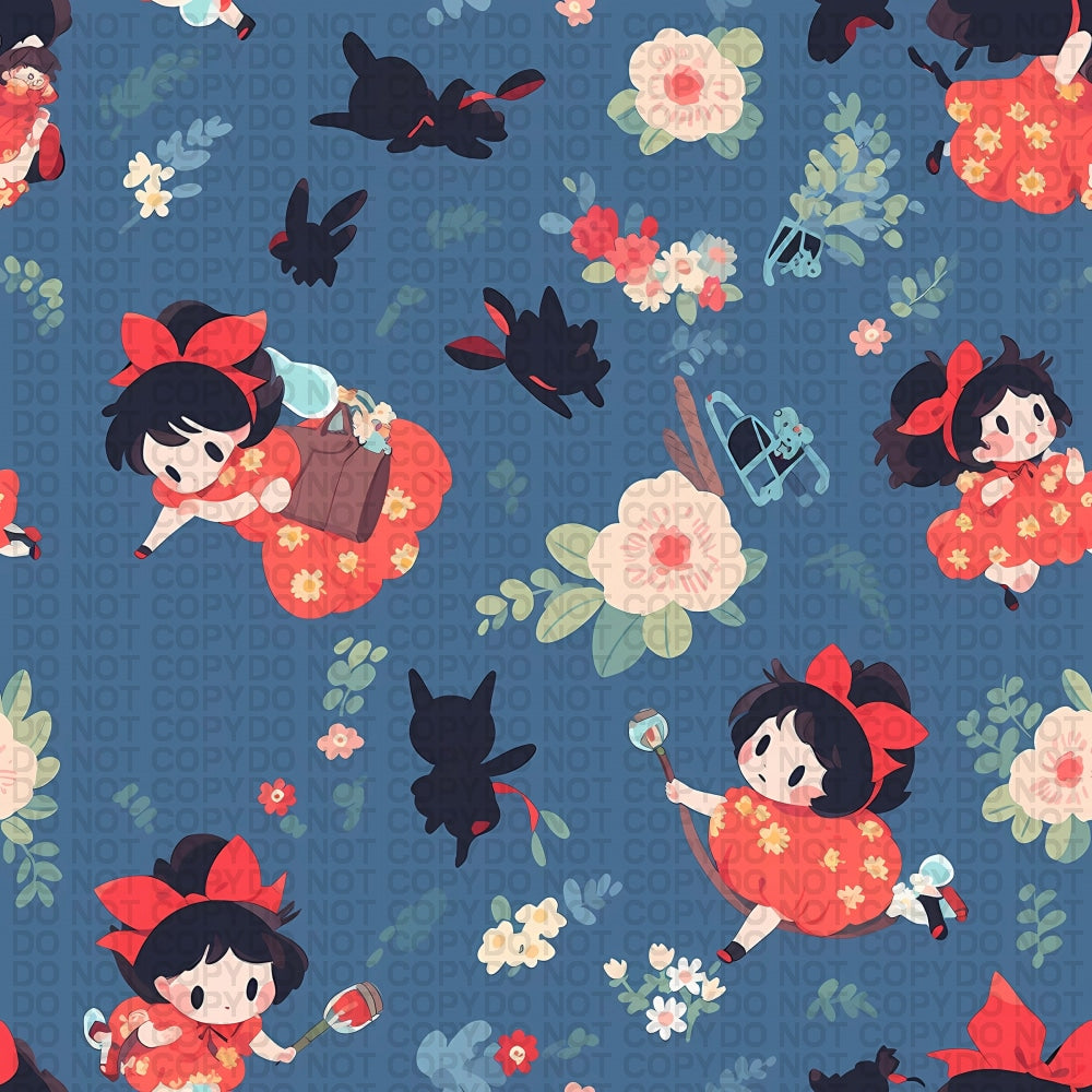 Delivery Service - Regular Scale Jersey Knit Prints