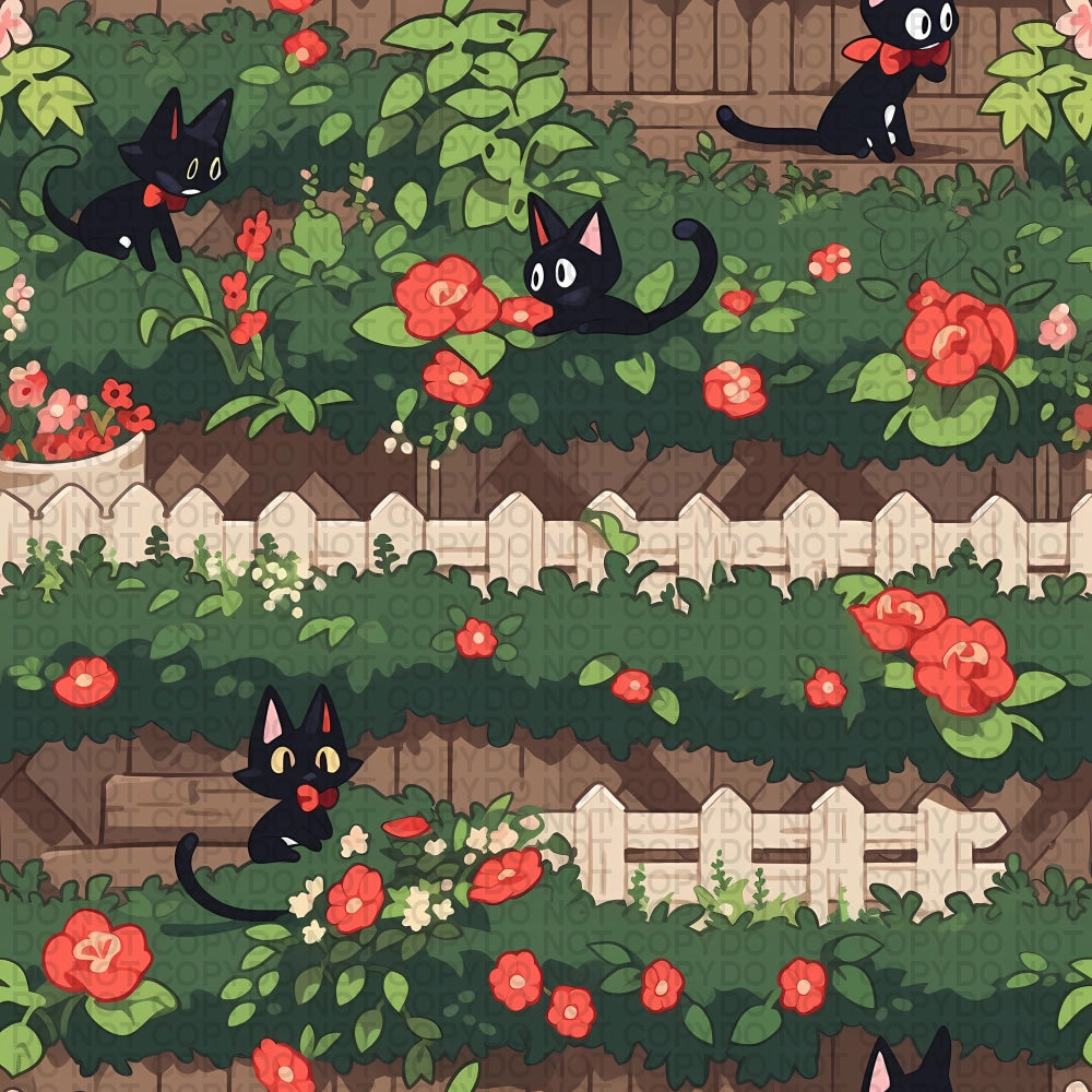 Delivery Service The Cat - Regular Scale Jersey Knit Prints