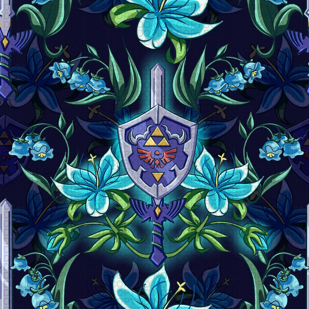 Little Legend - Sword Large Scale Jersey Knit Prints