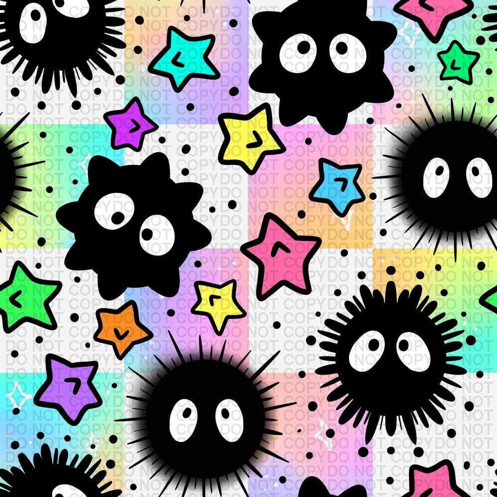 Susu Checker - Small Scale Jersey Knit Prints