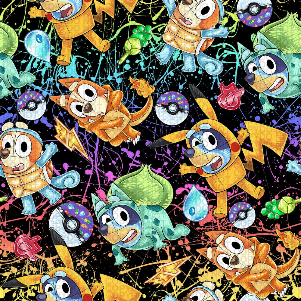 Pocket Doggo - Regular Scale Jersey Knit Prints