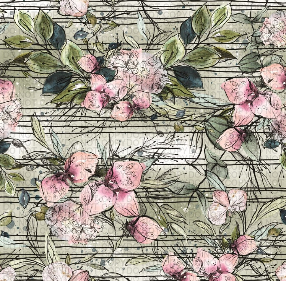 Floral - Pink Orchid Regular Scale- Jersey Knit Prints