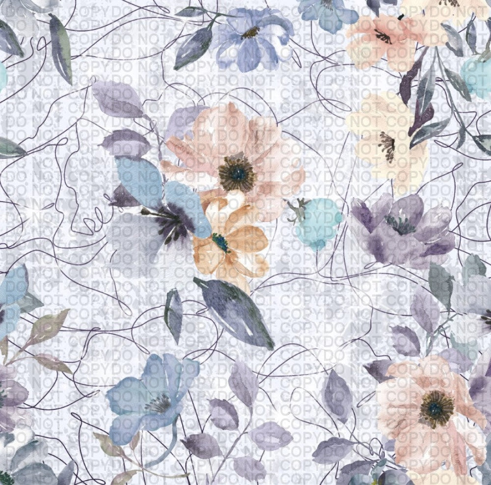 Floral - Pastel Medley Regular Scale- Jersey Knit Prints