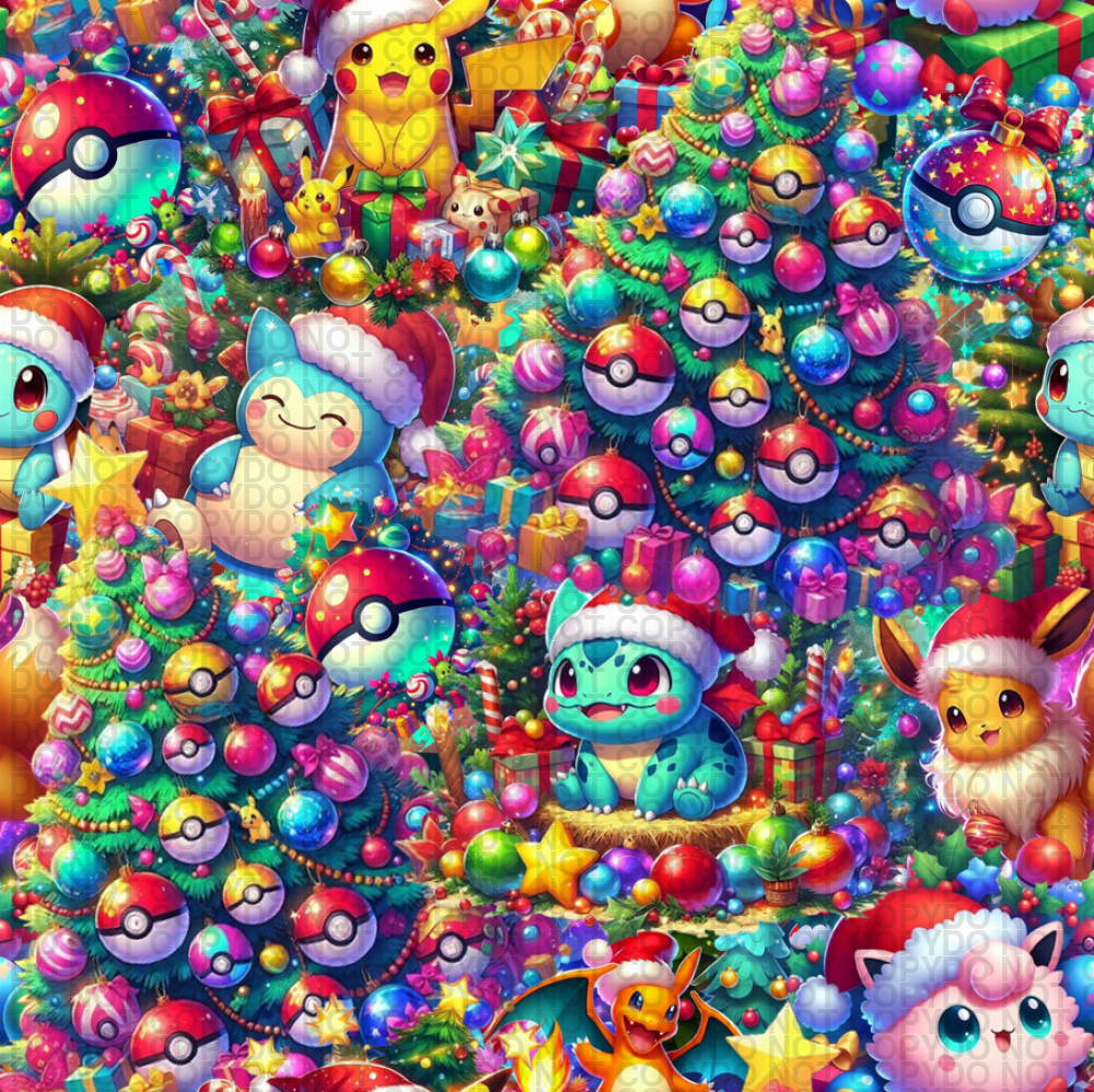 Pre-Order - Pocket Monsters Holiday Party Regular Scale Jersey Knit Pre-Order