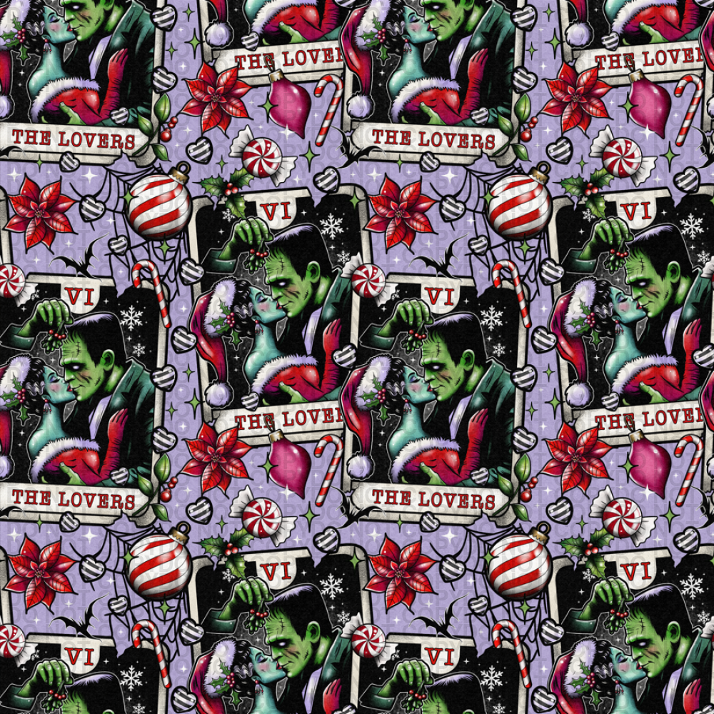 Pre-Order - Spooky Mistletoe Regular Scale Jersey Knit Pre-Order