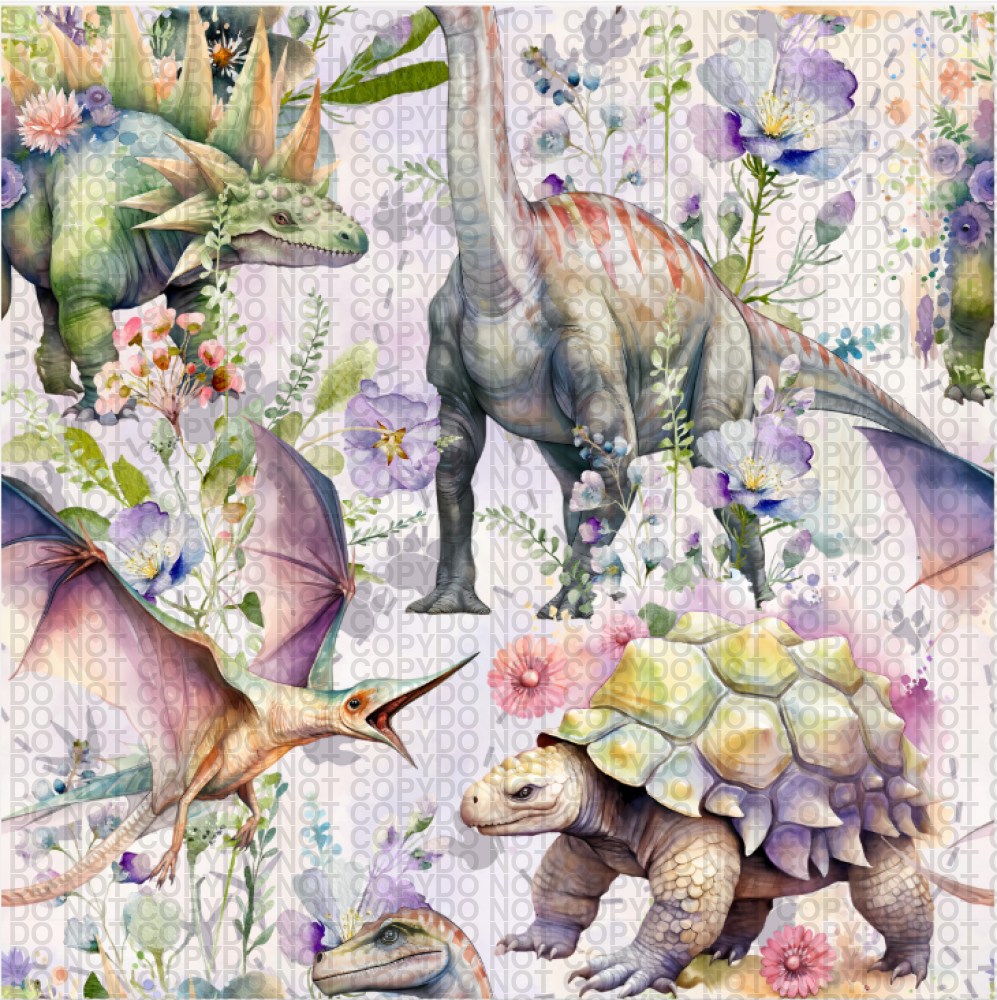 Copy Of Bibliosaurus - Jersey Knit Prints