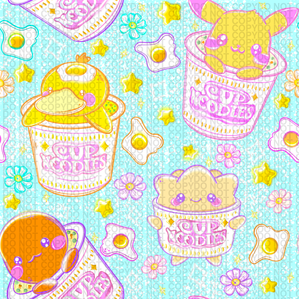 Noodle Monsters - Regular Scale Jersey Knit Prints