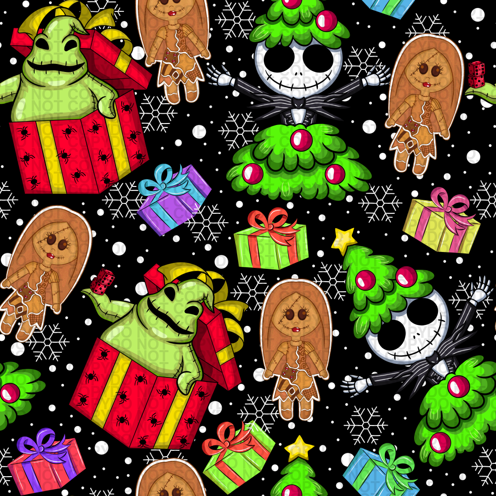 Pre-Order - Mr Skeleton Holiday Surprises Regular Scale Jersey Knit Pre-Order