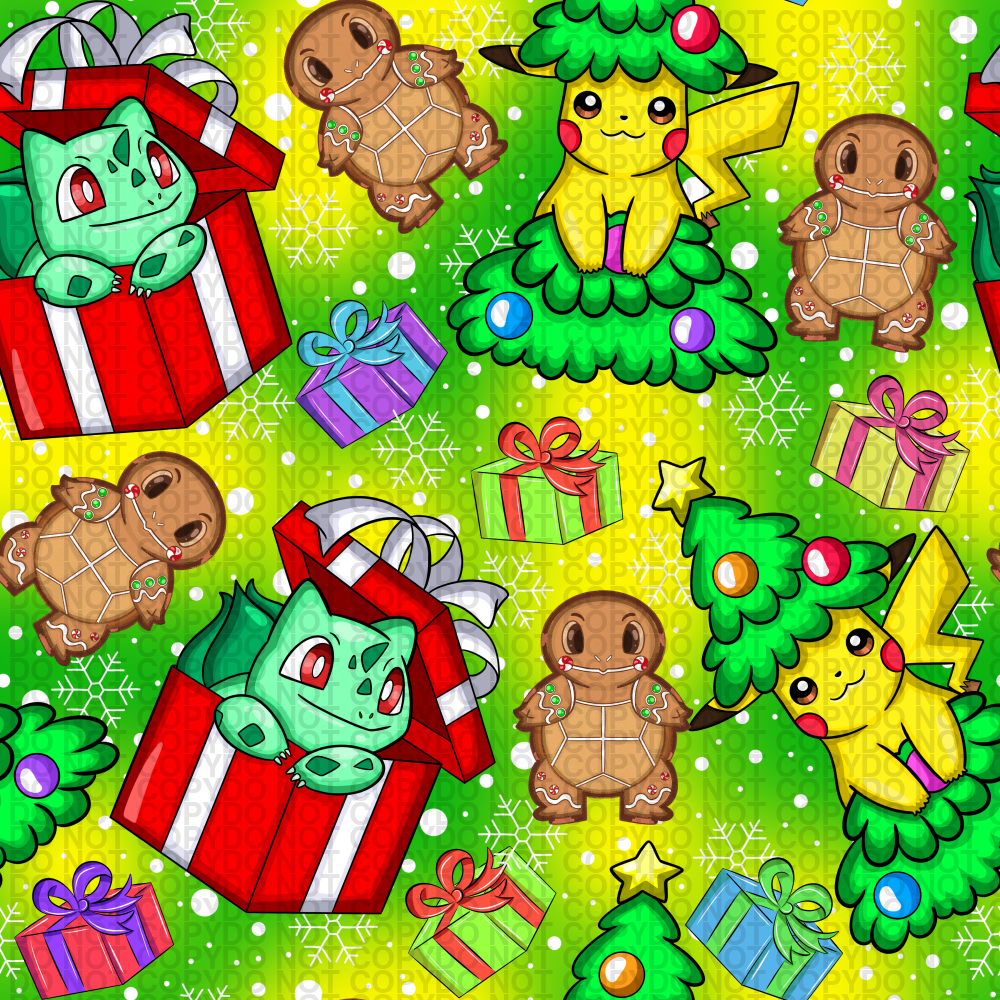 Pre-Order - Pocket Monsters Holiday Surprises Regular Scale Jersey Knit Pre-Order