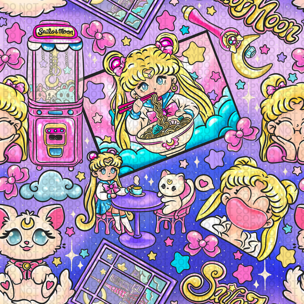 Sailor Girl - Hanging Out Large Scale Jersey Knit Prints