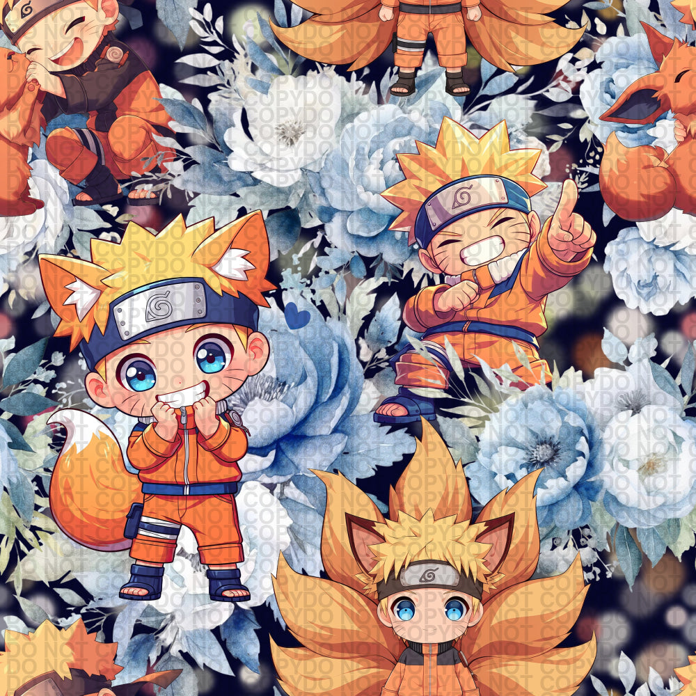 Pre-Order - Fox Ninja Regular Scale Jersey Knit Pre-Order