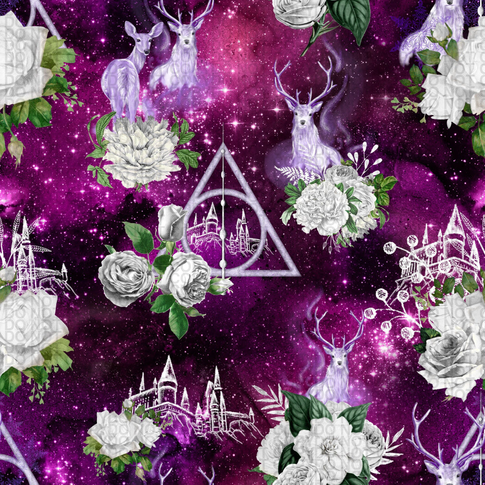 Pre-Order - Wizard Purple Enchanted Nights Regular Scale Jersey Knit Pre-Order