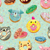 Cheerful Donuts - Mint Sprinkles  - 220 gsm Jersey Knit