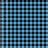 Plaid - Mini Blue - Jersey Knit