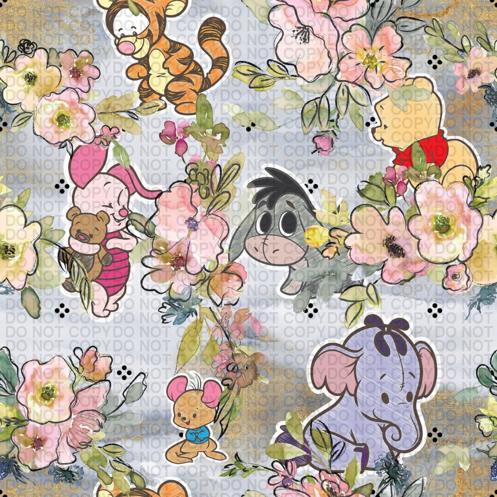 Little Bear - Regular Scale Jersey Knit Prints