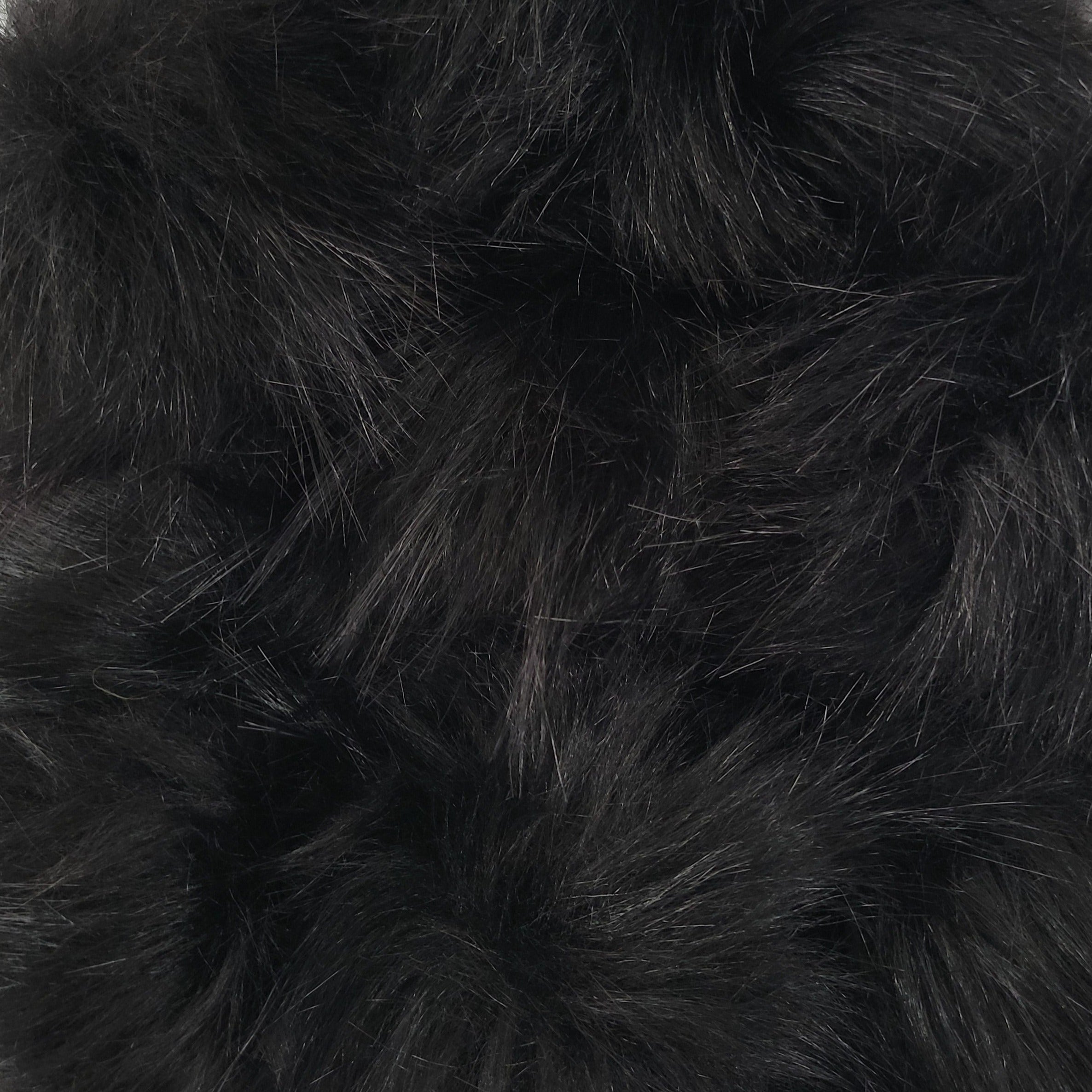 Black Bear - pom-pom with snaps – Angry Ballerina Fabrics