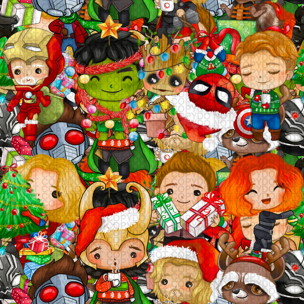 Pre-Order - Holiday Heroes Regular Scale Jersey Knit Pre-Order