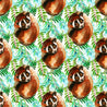 Tropics - Lemurs - 220 gsm Jersey Knit