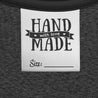 Satin Woven Edge Sewing Label - Size to add - Hand Made with Love