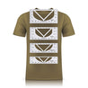Règle - Règle et guide blanc pour t-shirt, forme en V