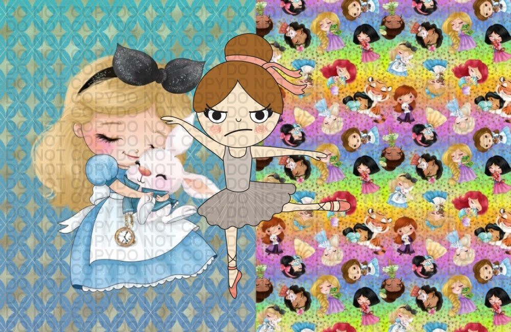 Princess - Bunnies Best Friend Kids Blanket