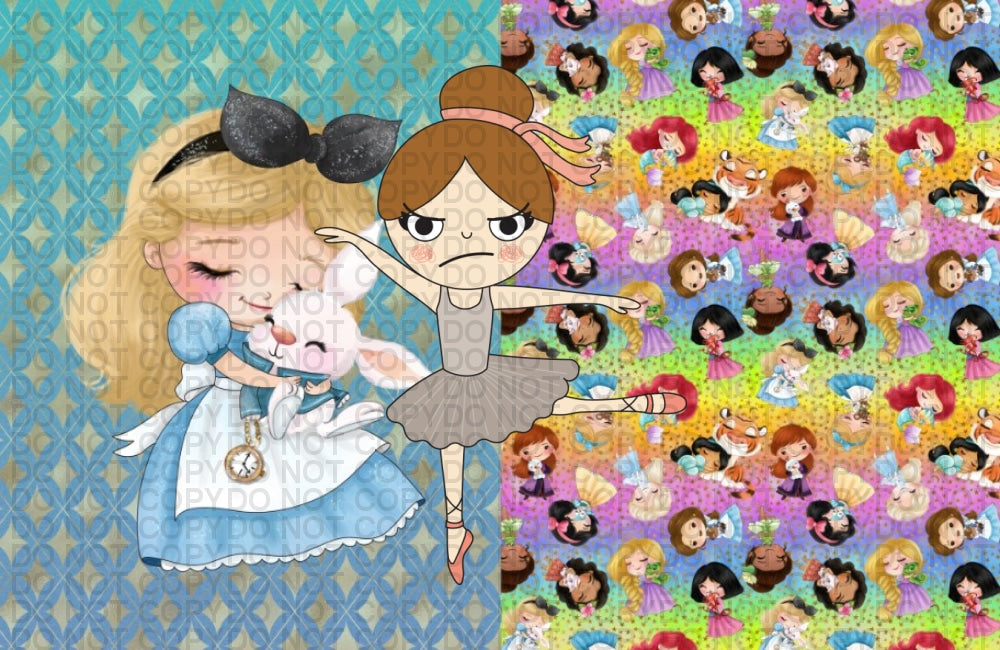 Princess - Bunnies Best Friend Kids Blanket
