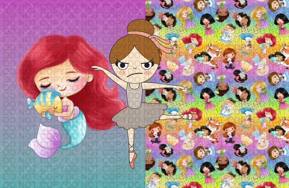 Princess - Fishs Best Friend Kids Blanket