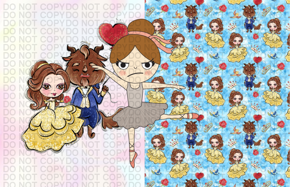 Fairy Tale The Beauty - Kids Blanket