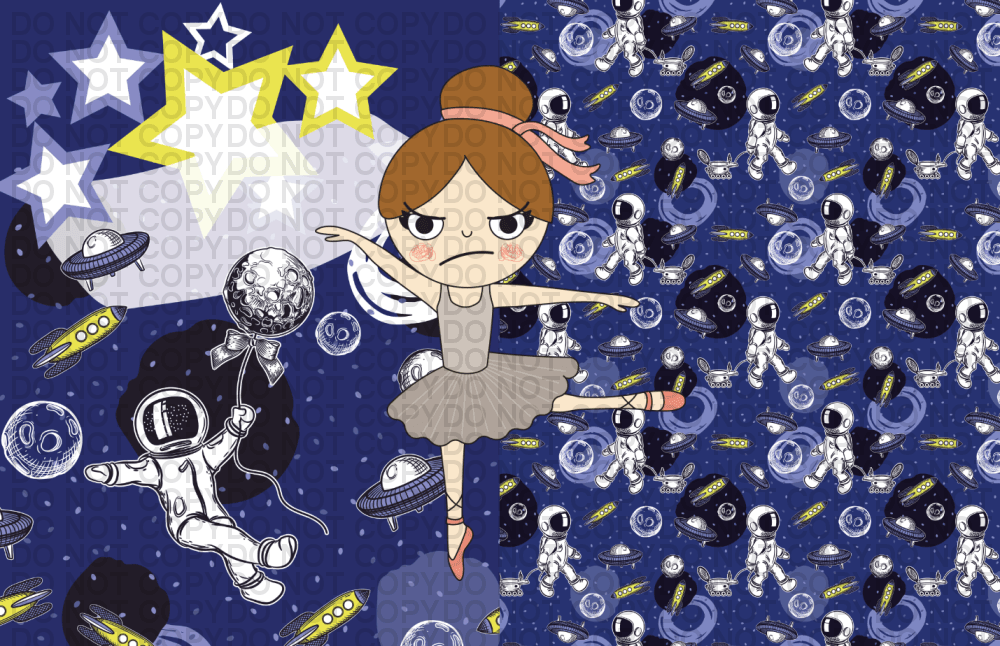 Space Having A Blast - Kids Blanket