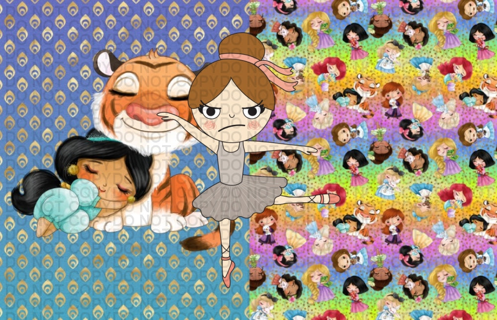Princess - Tigers Best Friend Kids Blanket