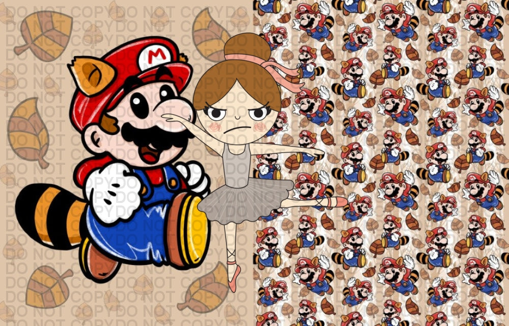 Plumber Brother Raccoon - Kids Blanket