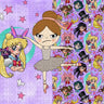 Galaxy Girls On Purple - Kids Blanket