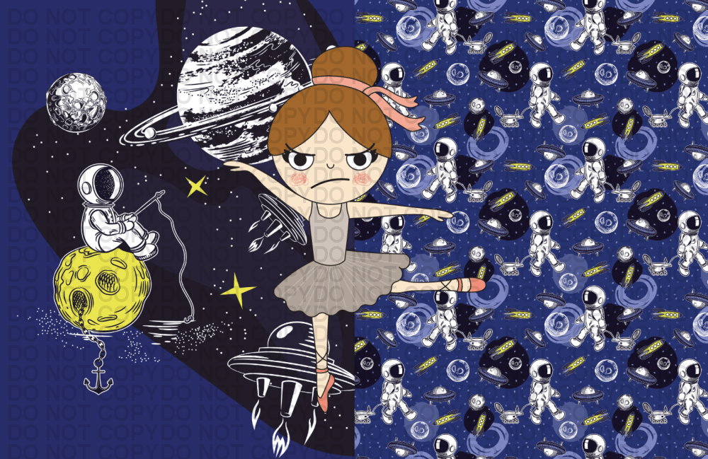 Space Relaxing - Kids Blanket
