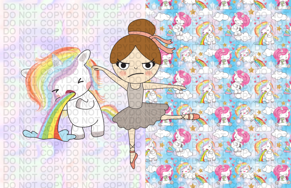 Unicorn Not Feeling So Well - Kids Blanket